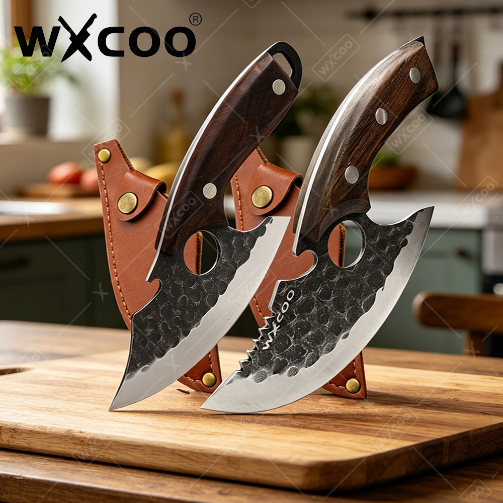 Kitchen Gadgets For Arthritic Hands - WXCOO Professional Butcher Knife Durable Sheath
