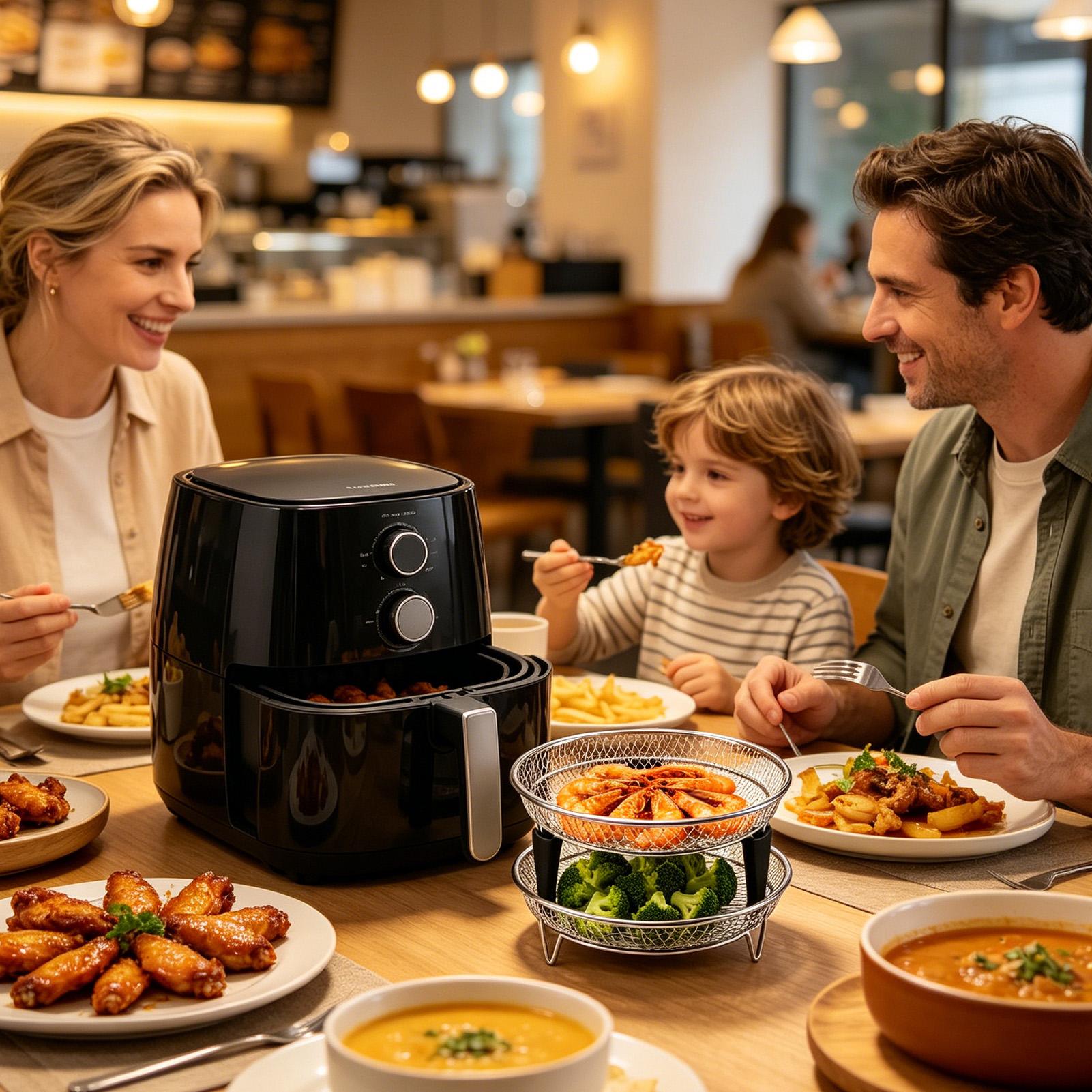 Air Fryer Basket Stainless Ste - Kitchen Gadgets Air Fryer review and price