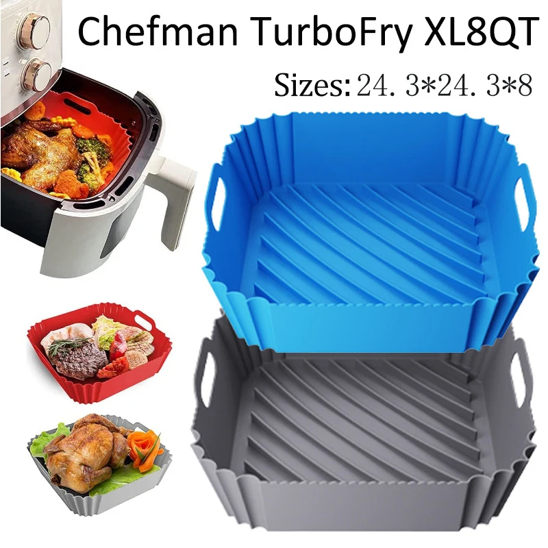 Large Air Fryer Silicone Baske - Kitchen Gadgets Air Fryer review and price