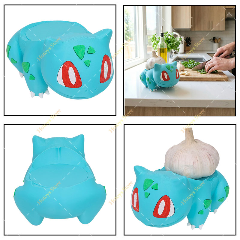 Pokemon Bulbasaur Model Toy 3D - Funny Kitchen Gadgets Gifts review and price