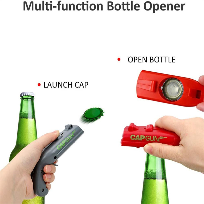 Cap Gun Beer Bottle Opener, Fu - Funny Kitchen Gadgets Gifts review and price