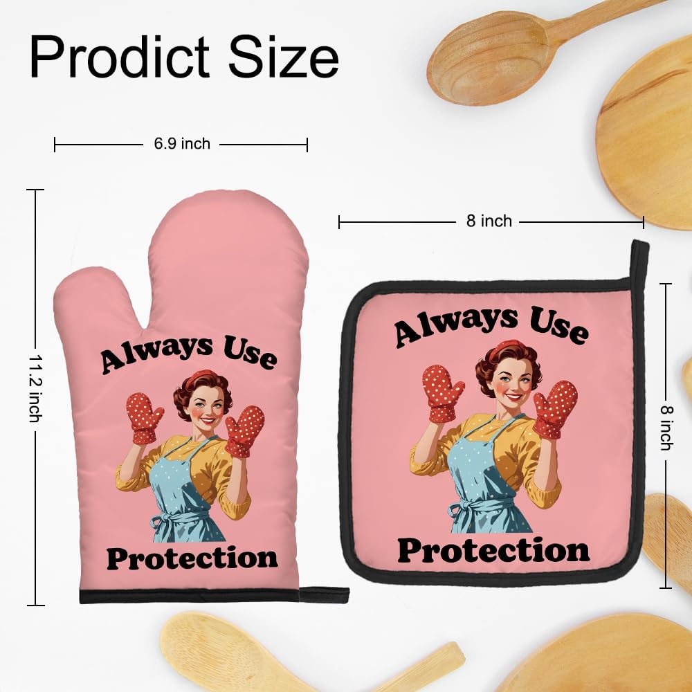 Always Use Protection Funny Ov - Funny Kitchen Gadgets Gifts review and price