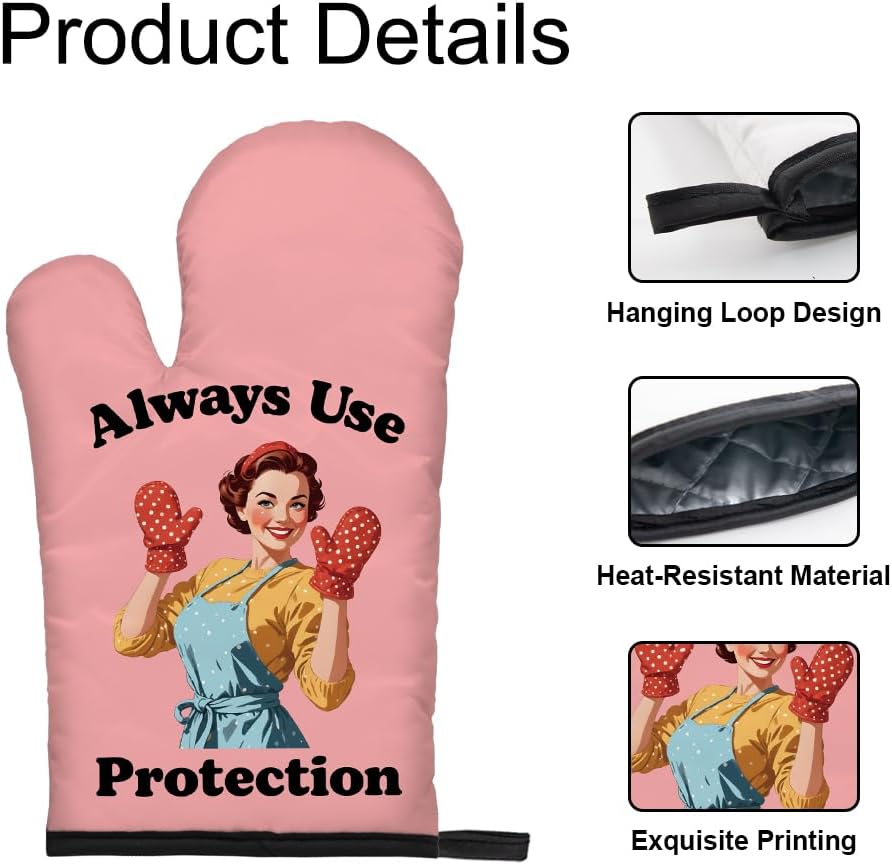 Always Use Protection Funny Ov - Funny Kitchen Gadgets Gifts review and price