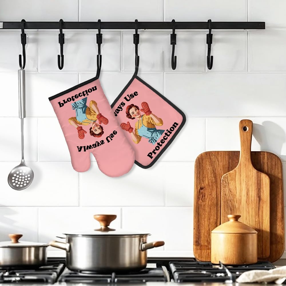 Always Use Protection Funny Ov - Funny Kitchen Gadgets Gifts review and price