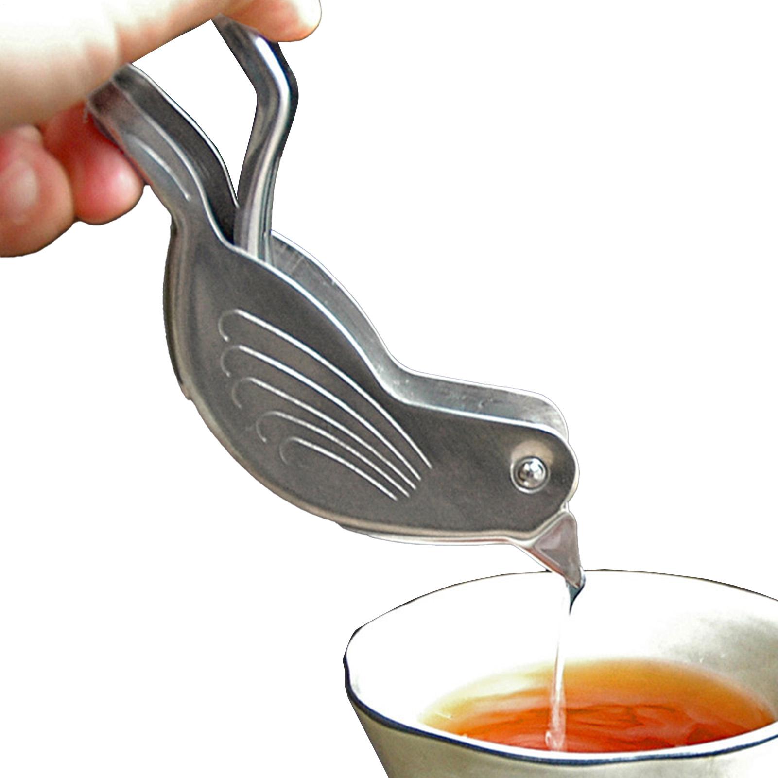 Silver Bird Shape Lemon Juicer - Citrus Lemon Squeezer review and price