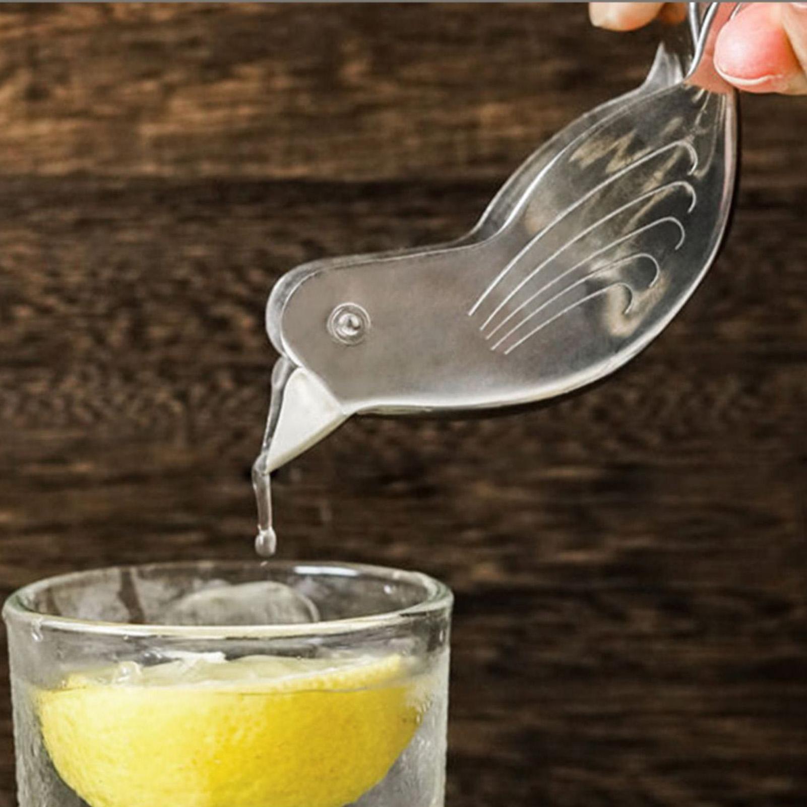 Silver Bird Shape Lemon Juicer - Citrus Lemon Squeezer review and price