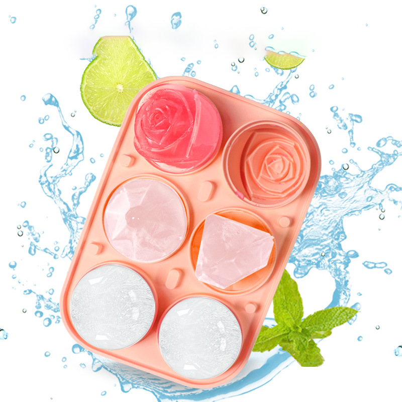 3D Rose Diamond Round Ice Cube - Kitchen Utensil Holder review and price