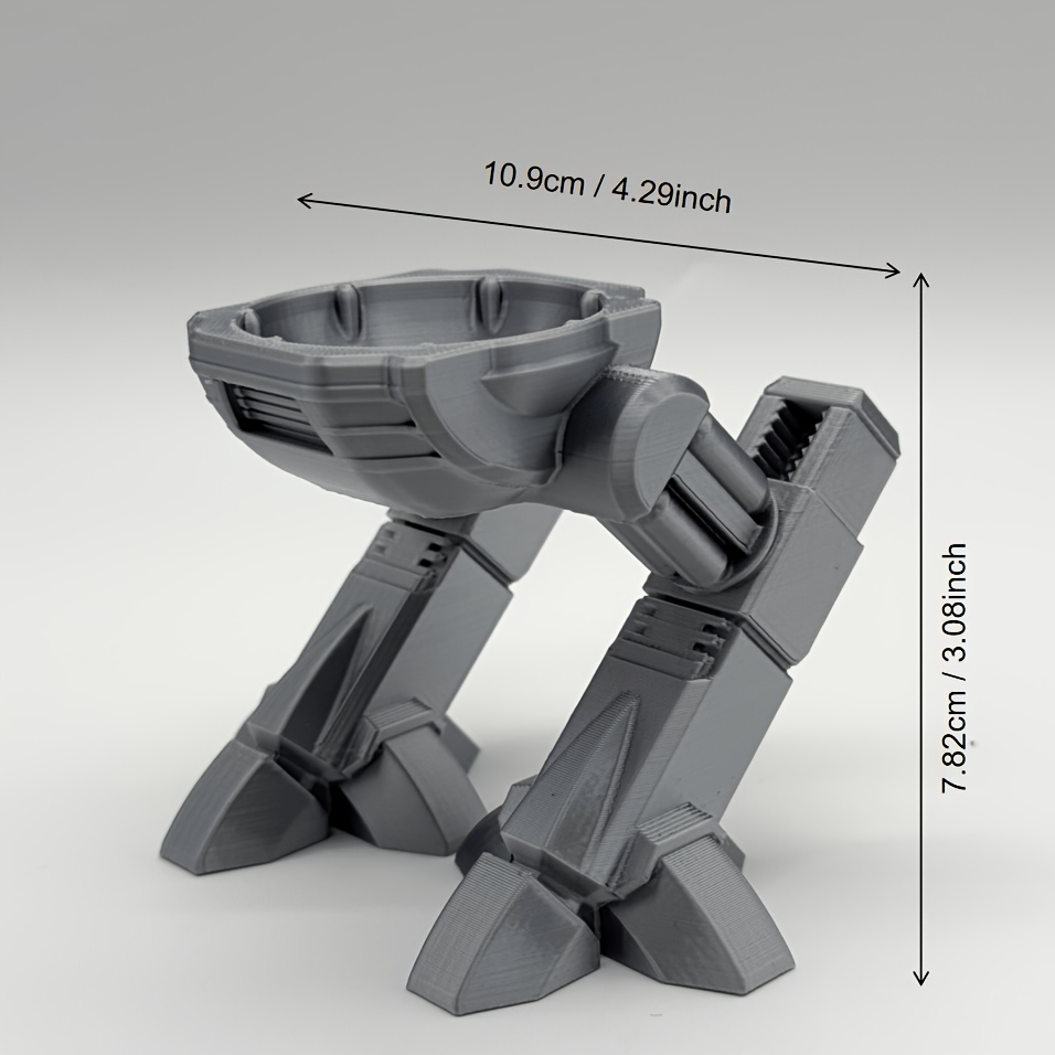 Mechanical Egg Cups Robot 3D P - Funny Kitchen Gadgets Gifts review and price