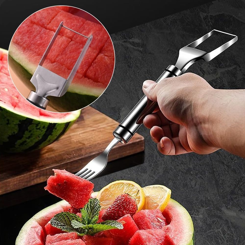 2-In-1 Stainless Steel Fruit C - Watermelon Slicer Cutter review and price
