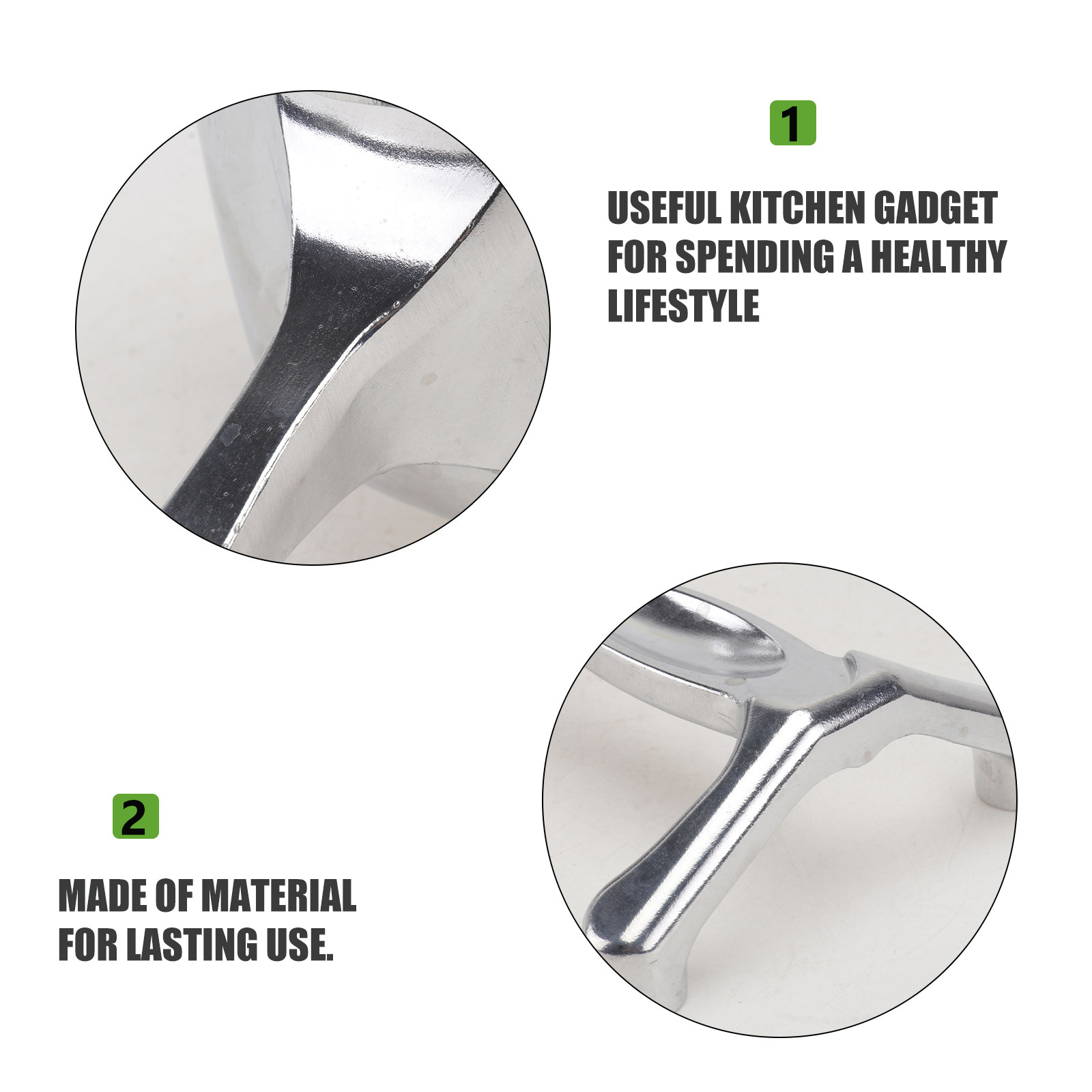 Thicken Aluminum Alloy Manual  - Citrus Lemon Squeezer review and price
