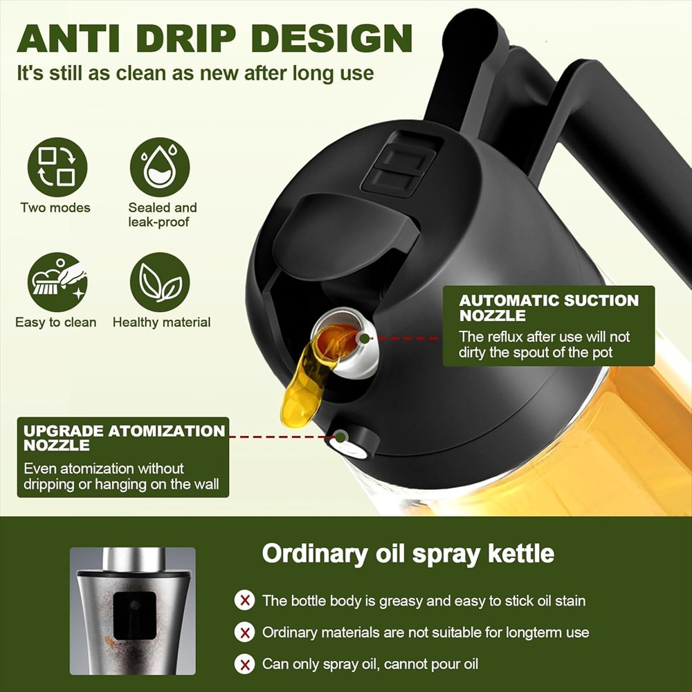 16oz/470ml Olive Oil Sprayer f - Kitchen Gadgets Air Fryer review and price