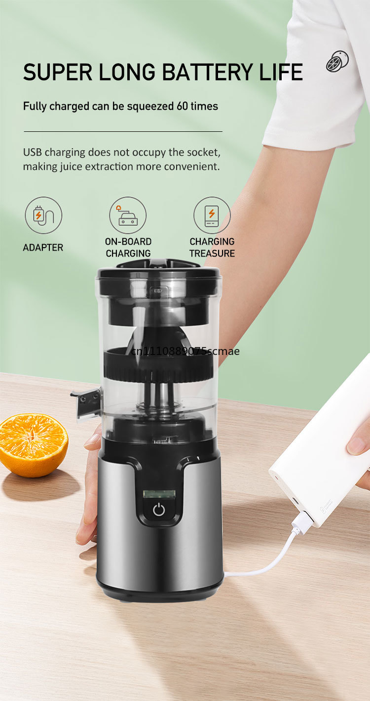 USB‑Charged Portable Electric  - Citrus Lemon Squeezer review and price