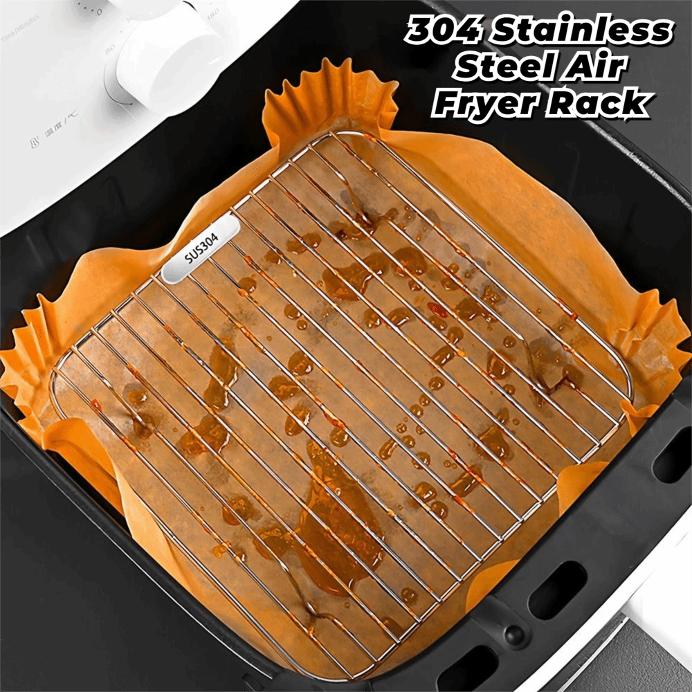 Round Square Cooking Rack With - Kitchen Gadgets Air Fryer review and price