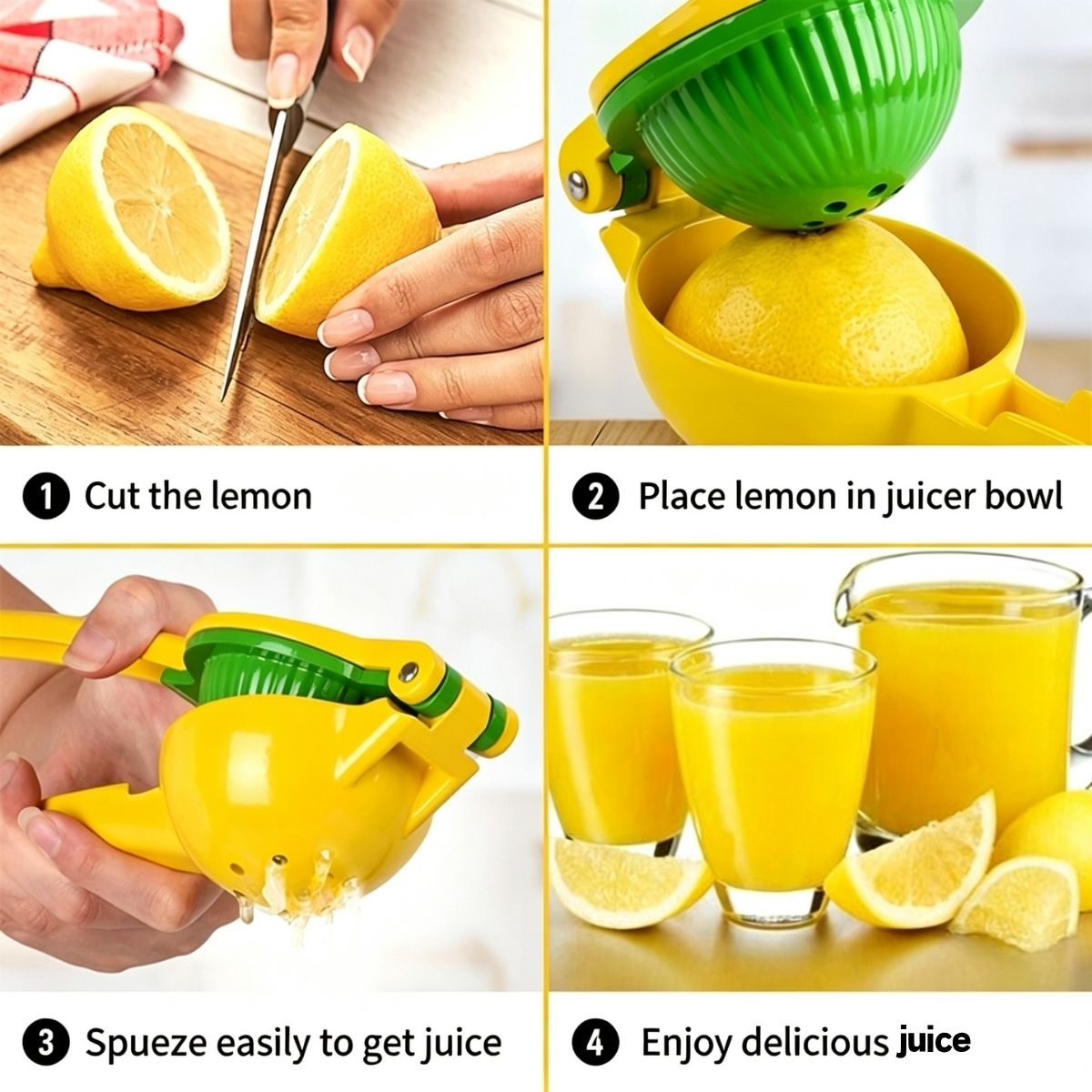 Metal Hand Press Citrus Juicer - Citrus Lemon Squeezer review and price
