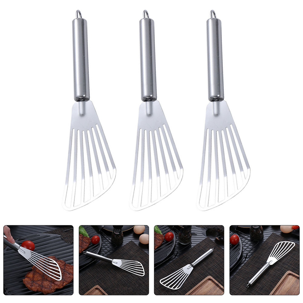 3pcs Stainless Steel Spatula F - Kitchen Gadgets For Arthritic Hands review and price