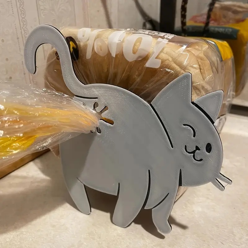 2pcs Funny Cat Butt Bag Clip,  - Funny Kitchen Gadgets Gifts review and price