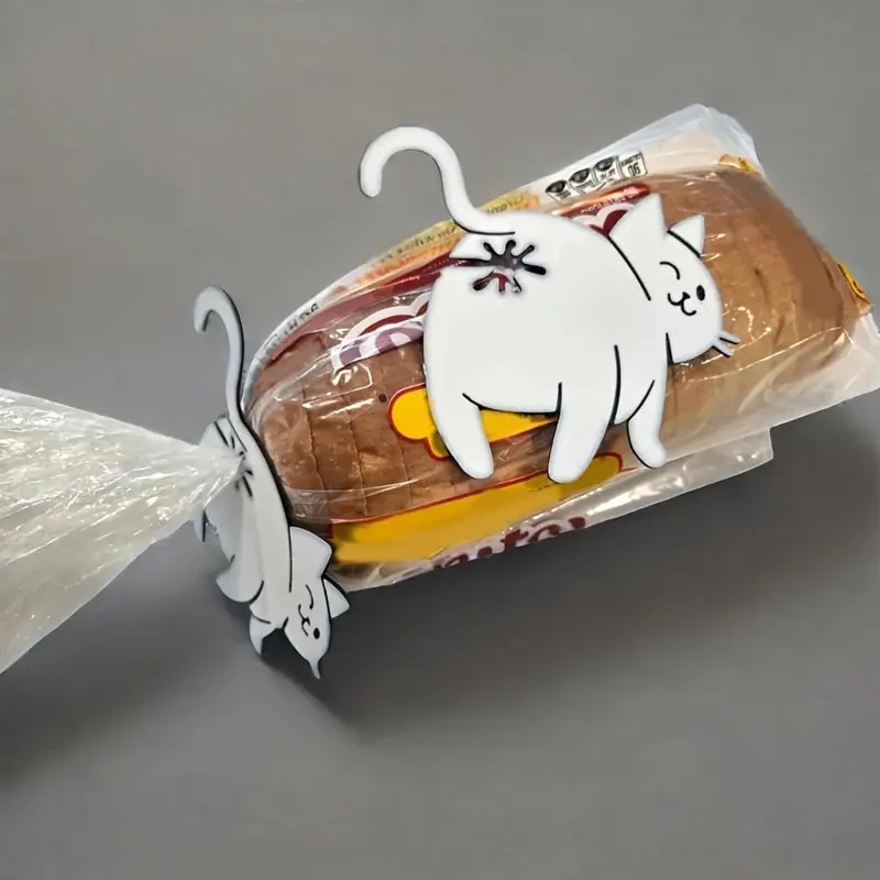 2pcs Funny Cat Butt Bag Clip,  - Funny Kitchen Gadgets Gifts review and price