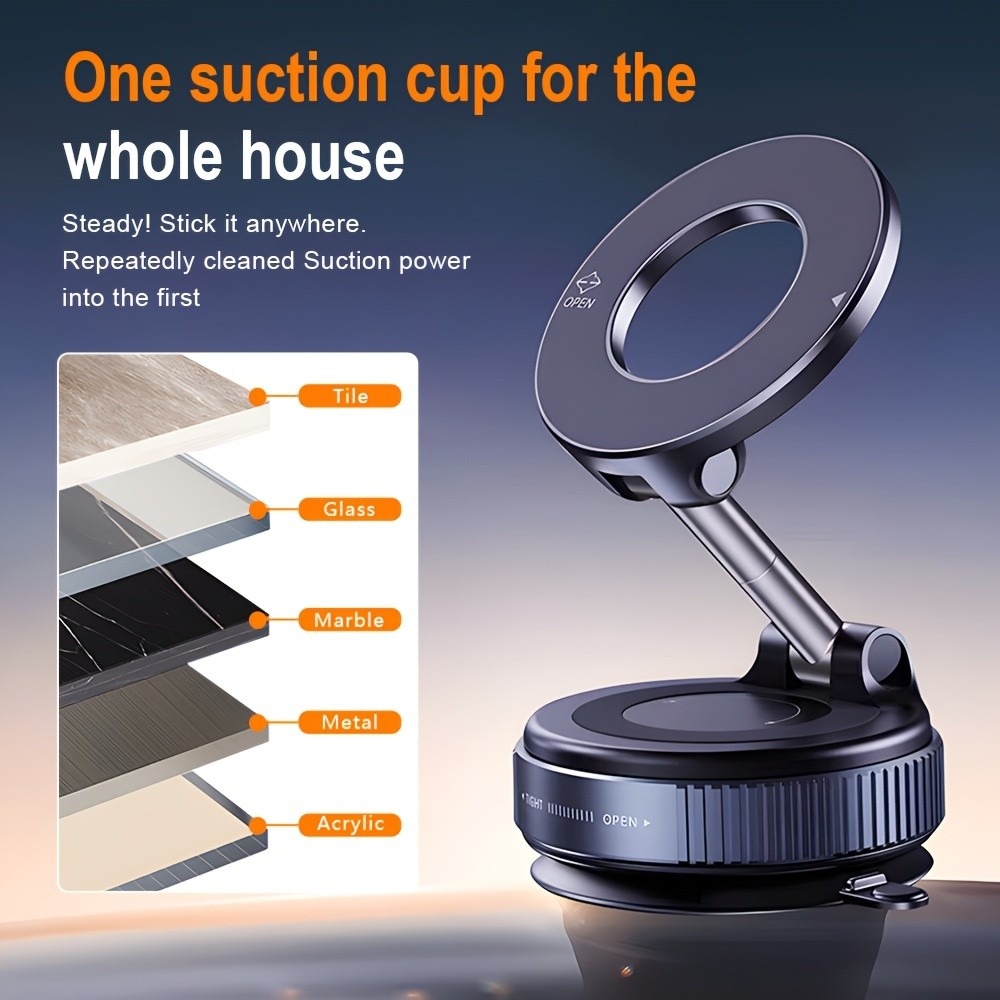 Suction Cup Magnetic Phone Hol - Kitchen Gadgets Recipes review and price